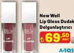NEW WELL LİP GLOSS DUDAK DOLGUNLAŞTIRICI